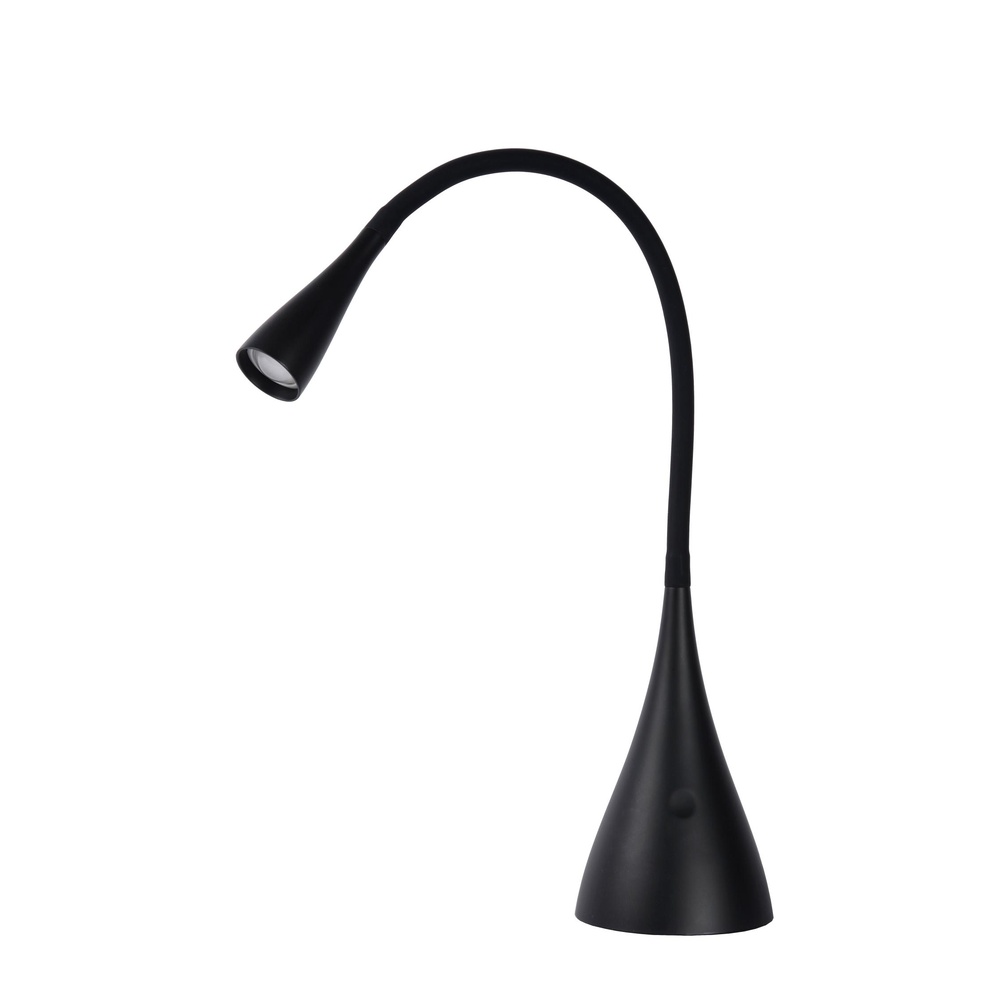Lucide BureaulampZozy 3 staps dimbaar zwart - 18656/03/30